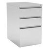 Officesource Metal Pedestals 3 Drawer Metal File and Dual Box Pedestal - 22''D CPSBBFSI
